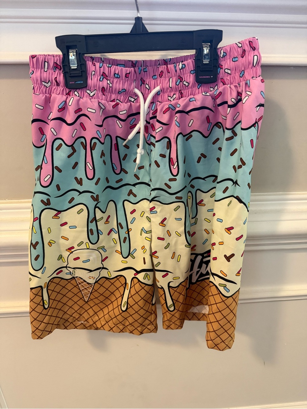Ice Cream Print Swimtrunks and Banana Swimtrunks